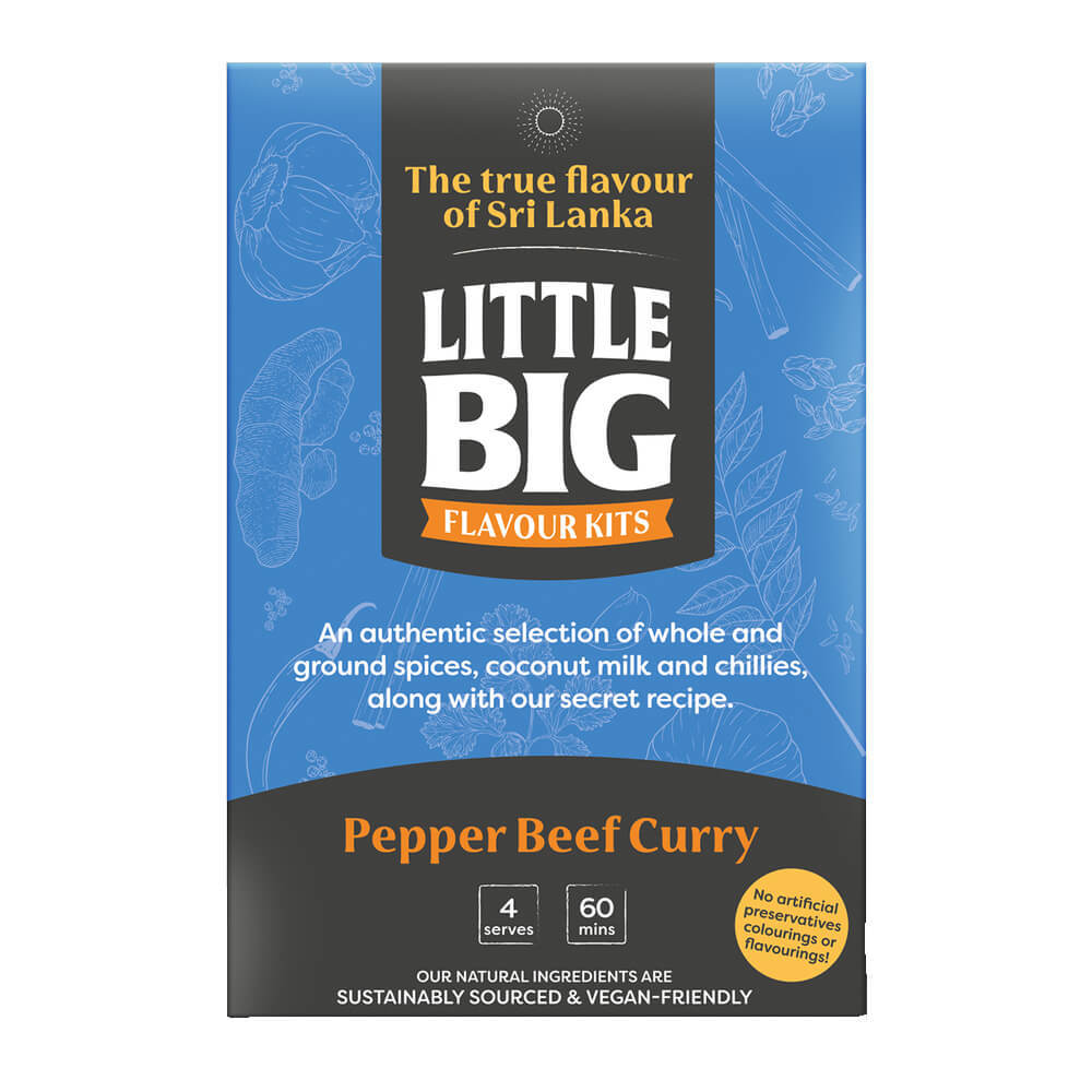 Little Big Flavour Pepper Beef Curry Kit